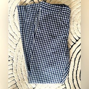 Topman blue and black gingham pants 30/32